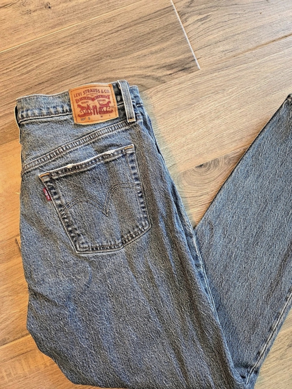 Levi's 501 Skinny Jeans Blue Waist 29